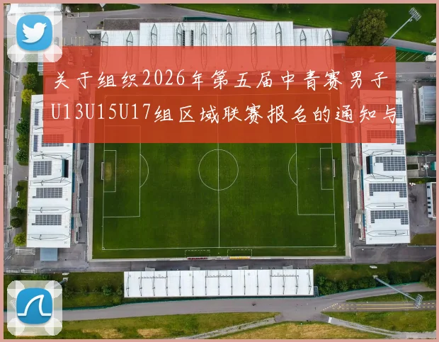关于组织2026年第五届中青赛男子U13U15U17组区域联赛报名的通知与要求